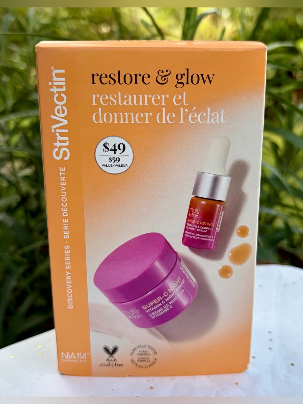 NIB STRIVECTIN Restore and Glow Set - Total magic!